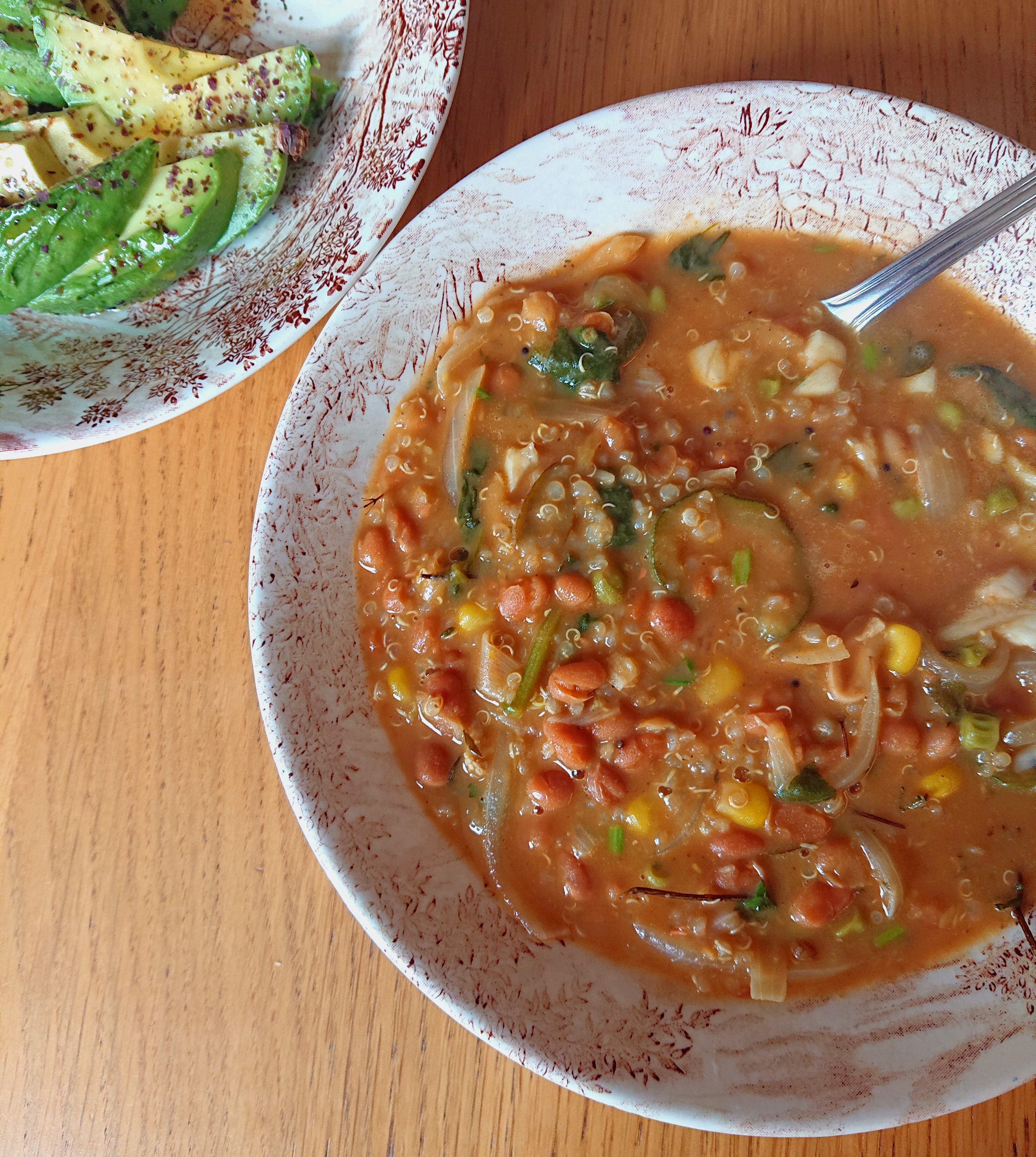 Winter warmer 15 minute bean stew